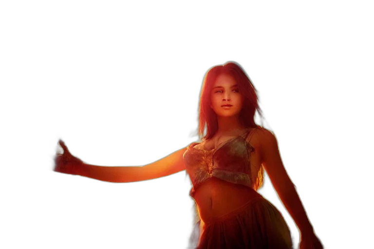 dress, concept art, photorealistic, 3d render, neon lights, girl, fantasy, ultra transparent PNG cut-out