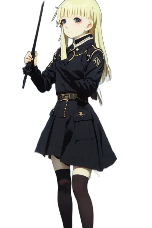 staff, sword, weapon, jacket transparent PNG cut-out