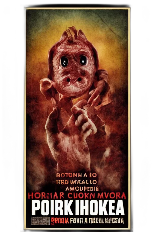 creature, mask, face, concept art, poster, horror, movie, about transparent PNG cut-out