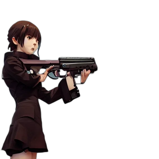 weapon, staff, jacket, concept art transparent PNG cut-out