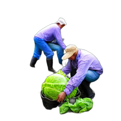 jacket, staff, hat, umbrella, 3d render, photorealistic, concept art, neon transparent PNG cut-out