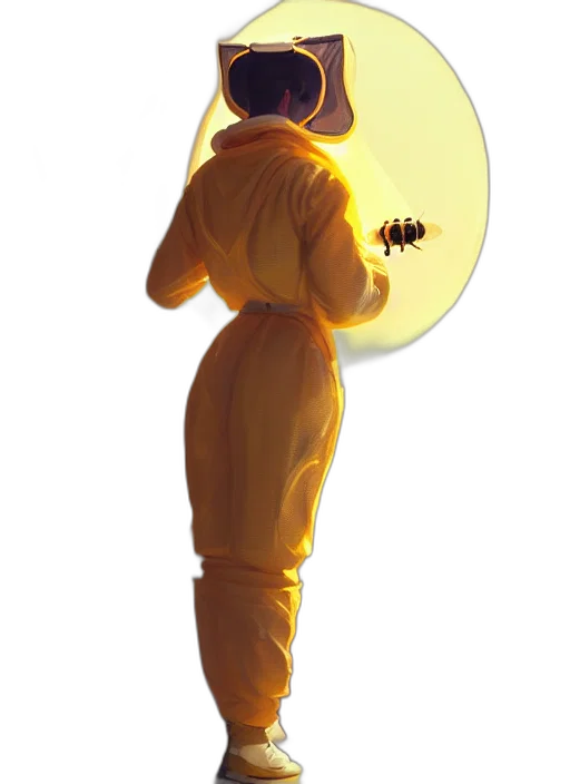 staff, mask, jacket, creature transparent PNG cut-out