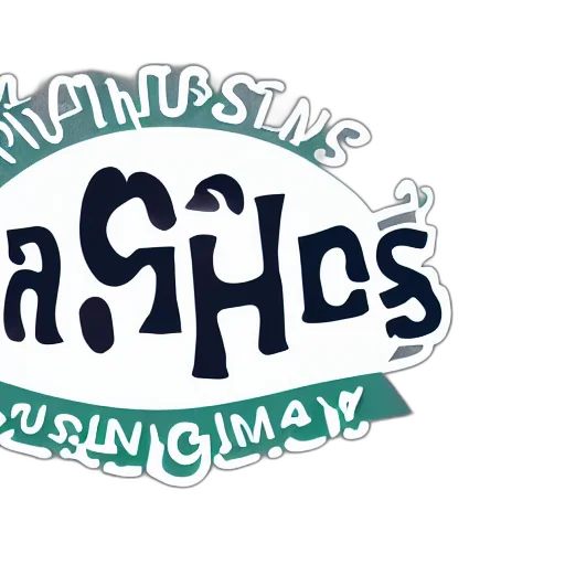 photorealistic, company, logo, reading transparent PNG cut-out