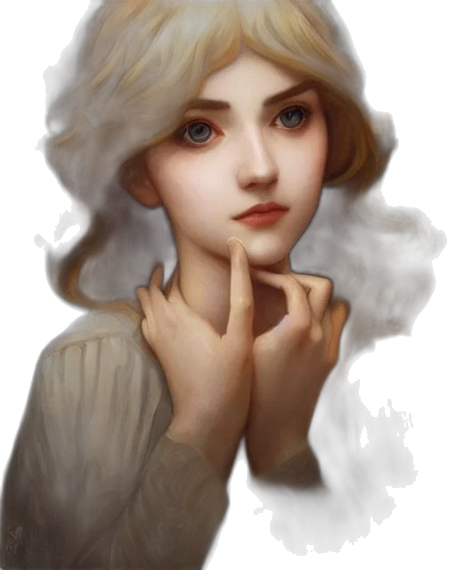 face, crown, staff, jewelry, fantasy art, oil painting, photorealistic, concept art transparent PNG cut-out