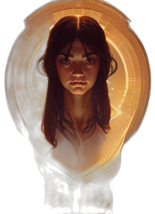 face, mask, creature, concept art transparent PNG cut-out