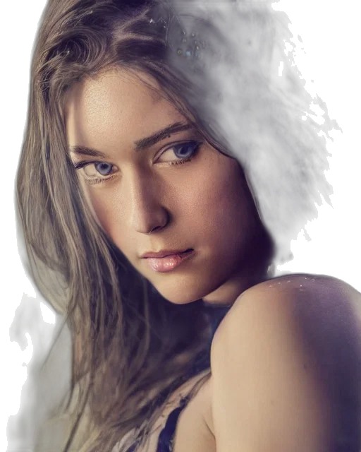 hair, dragon, face, crown, photorealistic, fantasy art, oil painting, anime transparent PNG cut-out