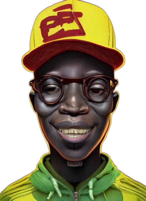 face, cartoon, photorealistic, comic book art, concept art, colourful, caricature, unreal transparent PNG cut-out
