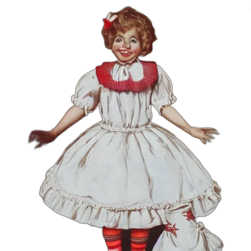 dress, robot, staff, mask transparent PNG cut-out