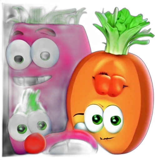 food, 3d render, concept art, photorealistic transparent PNG cut-out