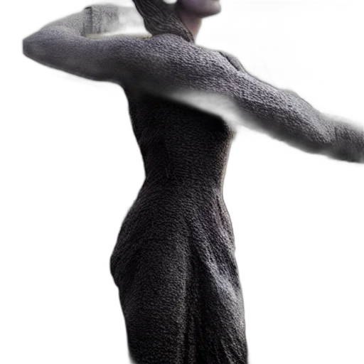 dress, robot, staff, jacket transparent PNG cut-out