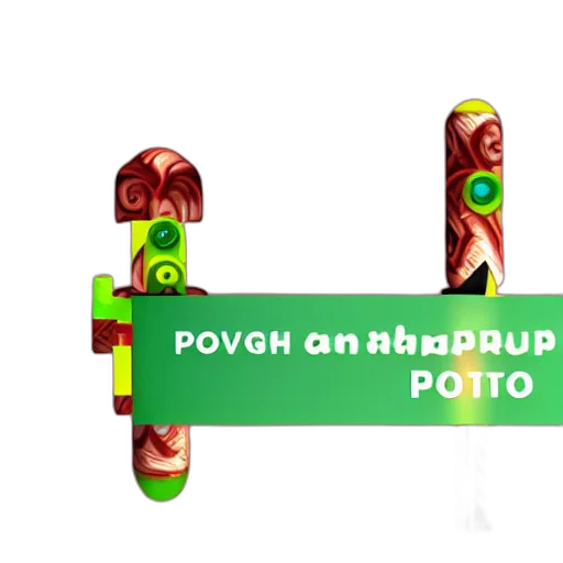 3d render, pixel art, concept art, pivot transparent PNG cut-out