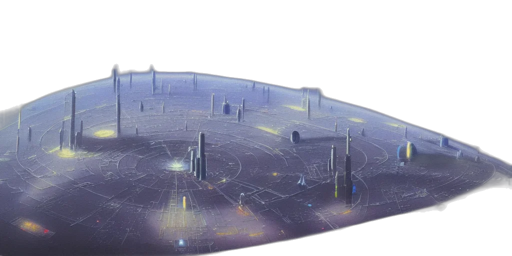 concept art, 3d render, outer space, fog transparent PNG cut-out