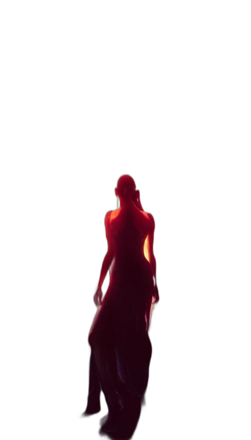 dress, staff, robot, face transparent PNG cut-out