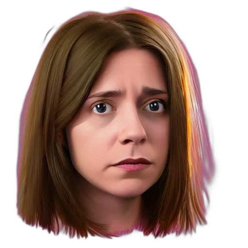 face, hair, mask, staff transparent PNG cut-out