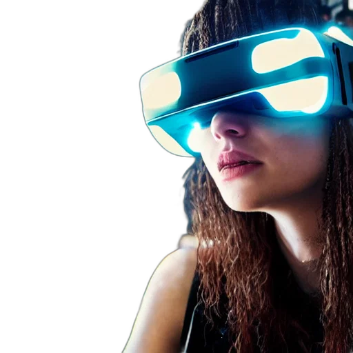 cyberpunk, 3d render, high, quality transparent PNG cut-out