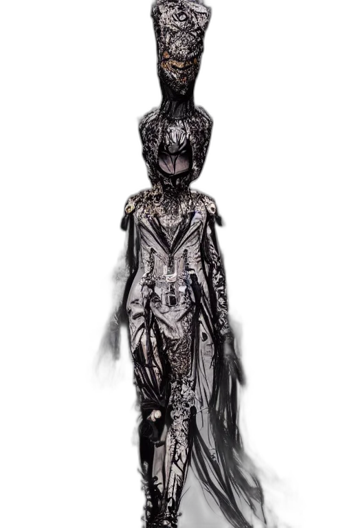 dress, mask, robot, creature transparent PNG cut-out
