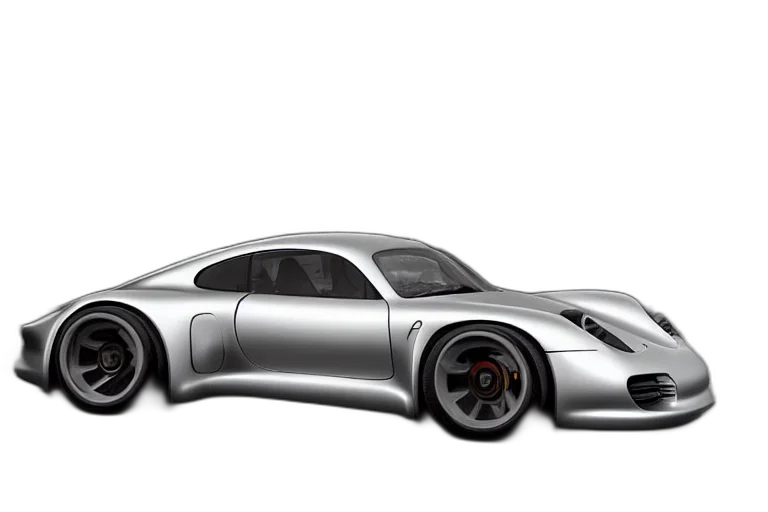 car, concept art, 3d render, photorealistic transparent PNG cut-out