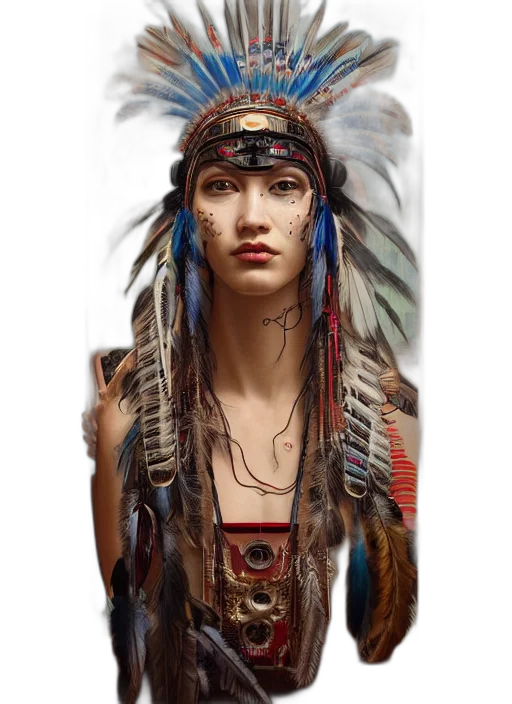 jewelry, face, hat, dress, photorealistic, fantasy art, concept art, oil painting transparent PNG cut-out