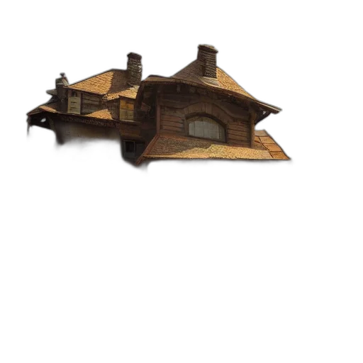 building, hat, furniture, crown, 3d render, concept art, photorealistic, pixel art transparent PNG cut-out