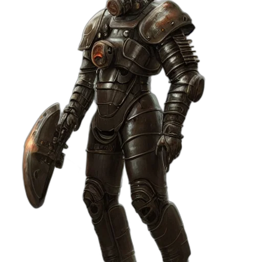 robot, concept art, 3d render, fantasy art transparent PNG cut-out