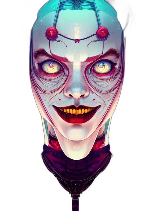mask, robot, face, creature transparent PNG cut-out