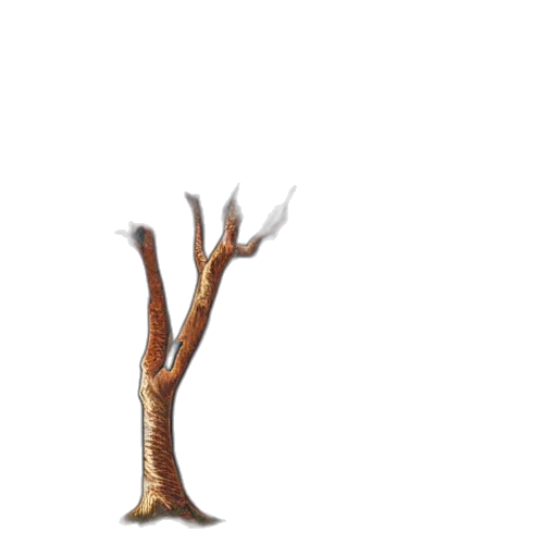 tree, staff, crown, furniture, concept art, 3d render, photorealistic, pixel art transparent PNG cut-out