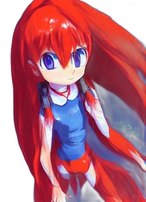dress, hair, robot, face transparent PNG cut-out
