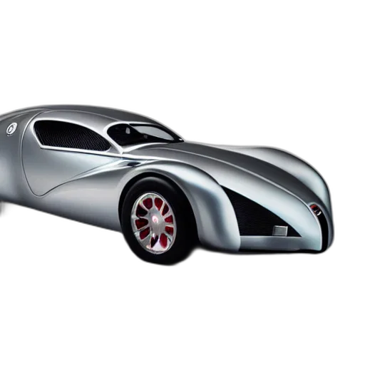 car, 3d render, concept art, photorealistic, bugatti, type, atlantic, concept transparent PNG cut-out