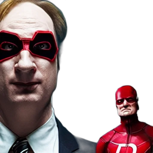 comic book art, concept art, bob, odenkirk transparent PNG cut-out
