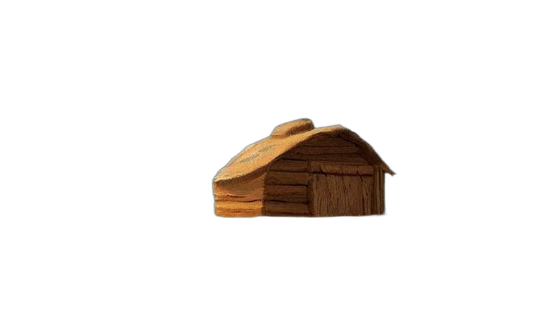 furniture, hat, building, shoes transparent PNG cut-out
