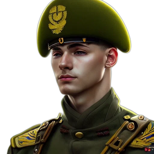 face, hat, staff, jacket, photorealistic, concept art, oil painting, fantasy art transparent PNG cut-out