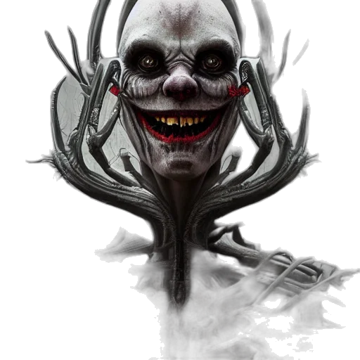 creature, mask, face, animal, concept art, fantasy art, comic book art, photorealistic transparent PNG cut-out