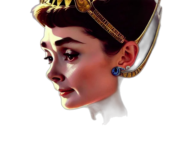 crown, jewelry, hat, face transparent PNG cut-out