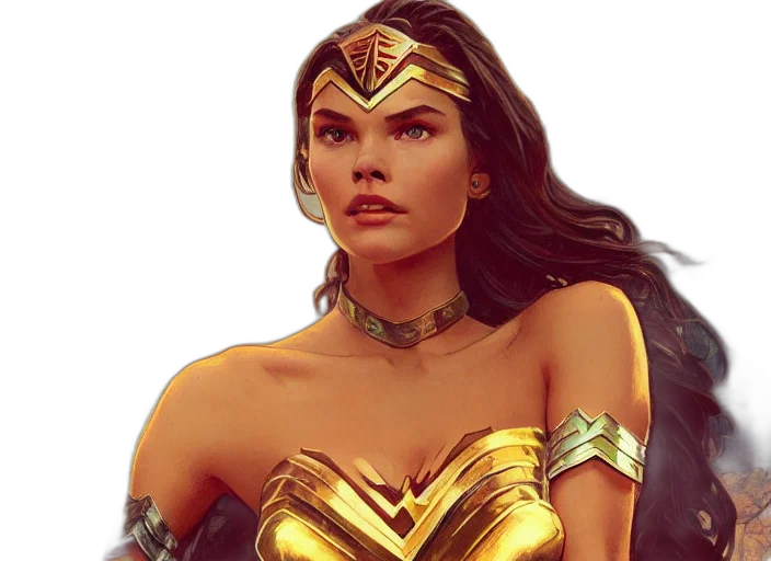 jewelry, comic book art, concept art, fantasy art, photorealistic, portrait, josie, canseco transparent PNG cut-out