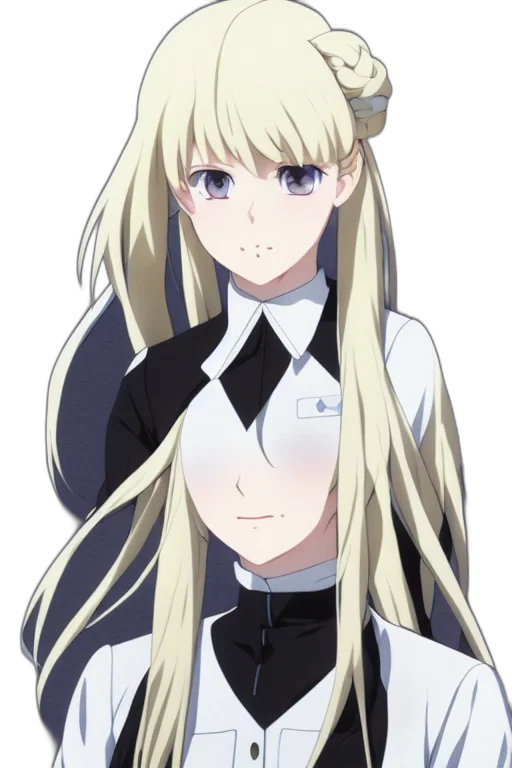 staff, face, crown, dress, anime, cartoon, pixel art, concept art transparent PNG cut-out