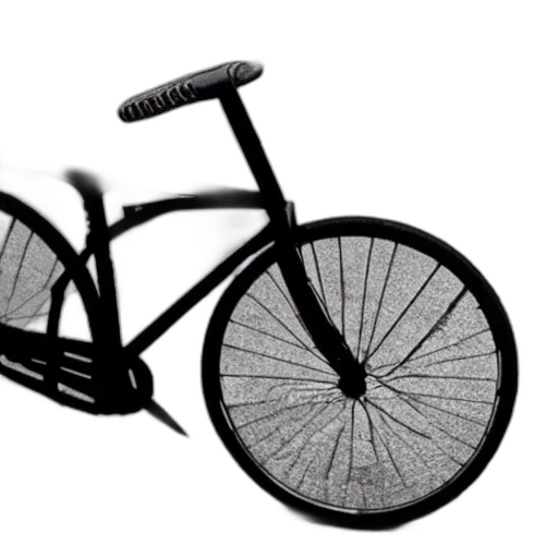 weapon, 3d render, photorealistic, concept art, cartoon, bicycle, feet, instead transparent PNG cut-out