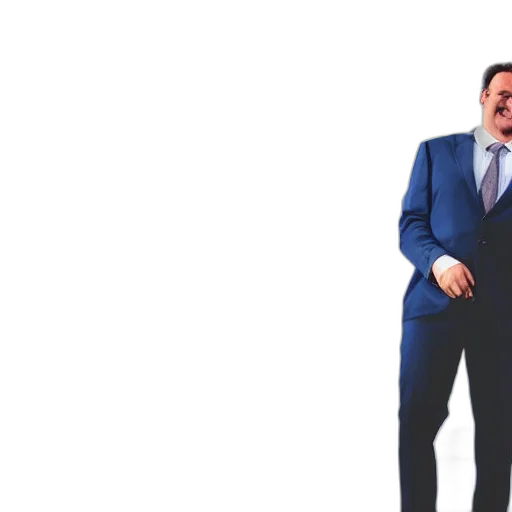 staff, jacket, cinematic, portrait, happy, businessman, behind, graph transparent PNG cut-out