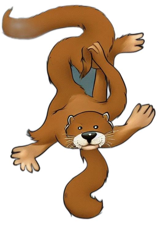 animal, creature, staff, cartoon transparent PNG cut-out