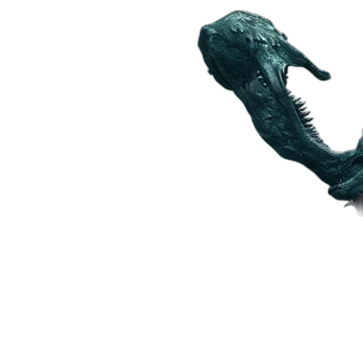 dragon, creature, staff, animal transparent PNG cut-out