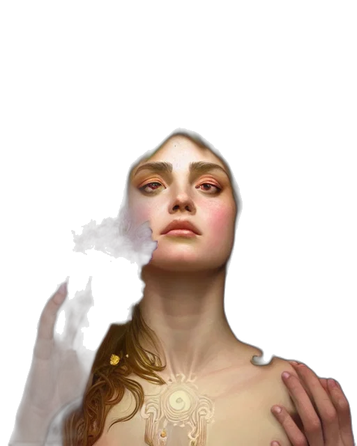 face, crown, jewelry, mask transparent PNG cut-out