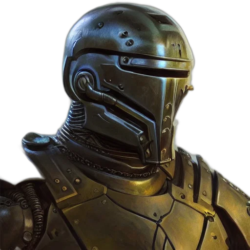 robot, mask, face, concept art transparent PNG cut-out