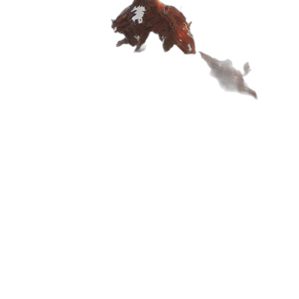 dragon, animal, creature, staff transparent PNG cut-out