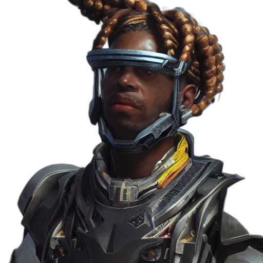 face, staff, weapon, crown transparent PNG cut-out