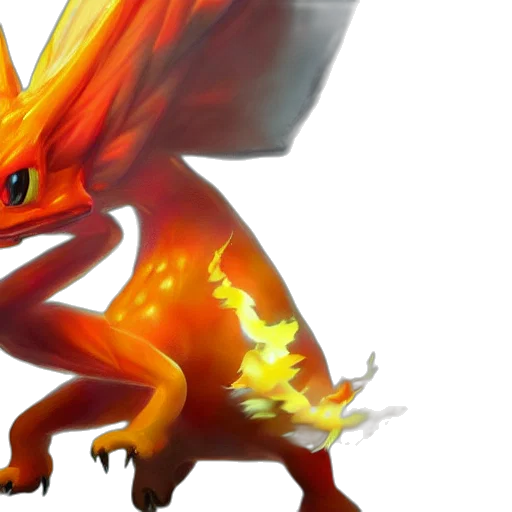 dragon, creature, animal, concept art transparent PNG cut-out