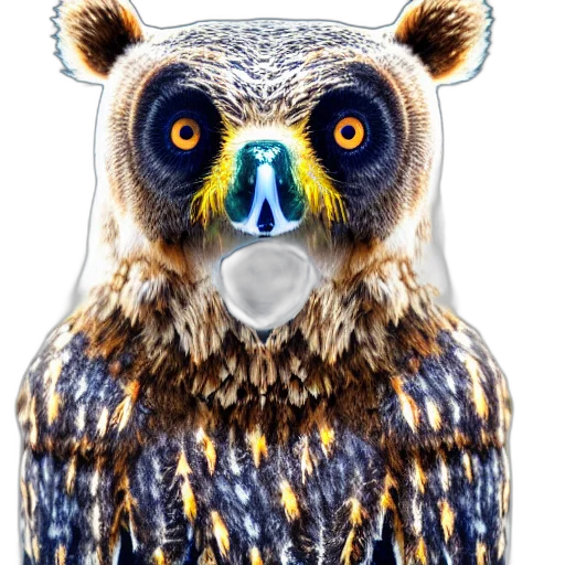 animal, mask, creature, staff transparent PNG cut-out