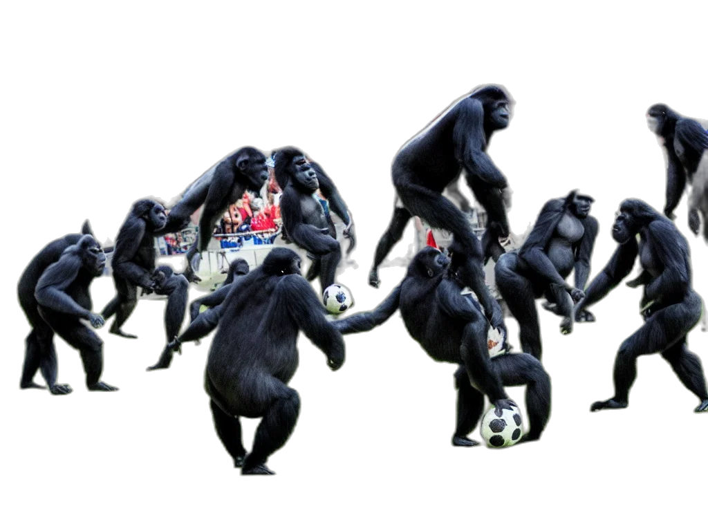animal, creature, mask, robot, concept art, 3d render, outer space, forest transparent PNG cut-out