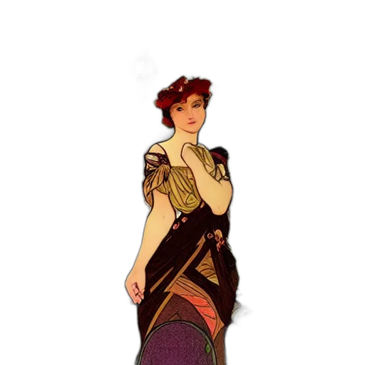 dress, staff, crown, sword, concept art, pixel art, fantasy art, comic book art transparent PNG cut-out