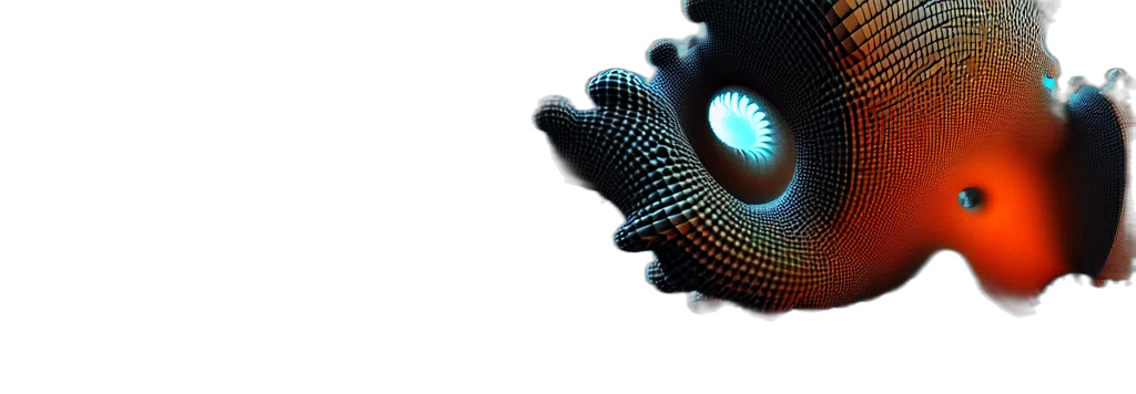 dragon, mask, jewelry, robot, 3d render, concept art, photorealistic, fractal transparent PNG cut-out