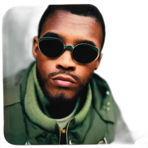 jacket, face, photorealistic, photo, black, man, memphis, tennessee transparent PNG cut-out