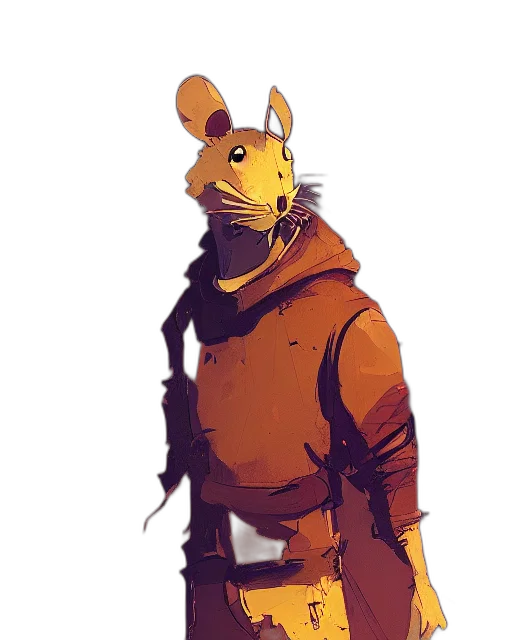animal, jacket, creature, mask transparent PNG cut-out